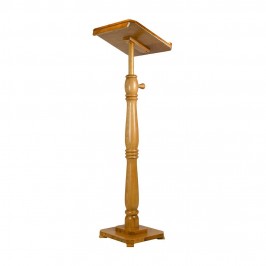 Lectern with Round Pedestal