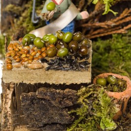 Olive Seller in Motion