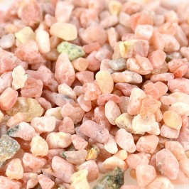 Fine Gravel of Pink Color...