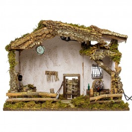 Nativity Hut with Tavern