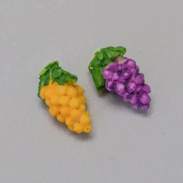 Bunches of Grapes in Resin