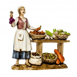 Fruit Seller Statue Landi