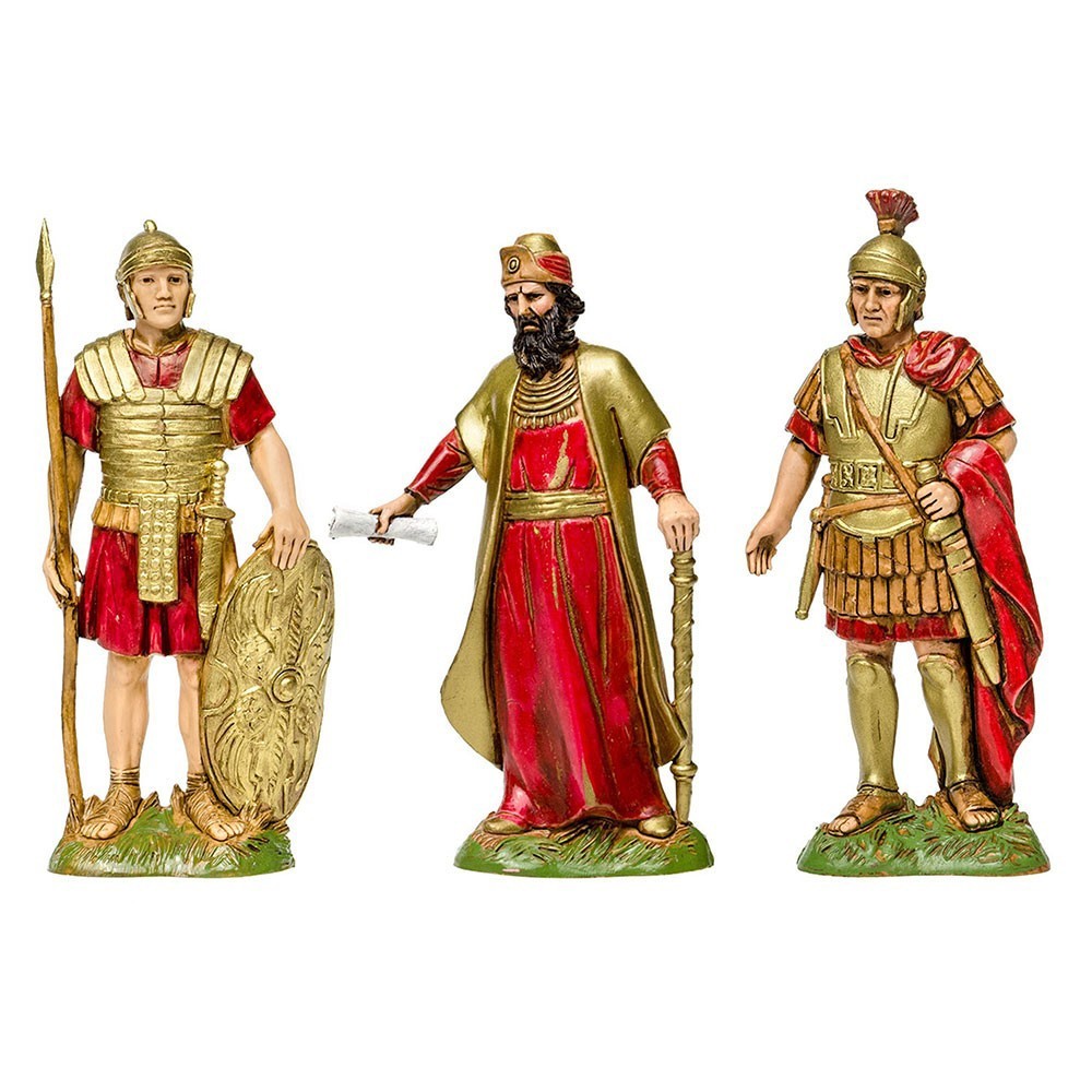 Landi Roman Soldiers Nativity Scene store Figurines 3-3/4