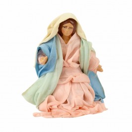 Our Lady in Terracotta 8 cm