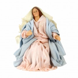 Our Lady in Terracotta 14 cm