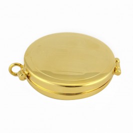 JHS Pyx in Gold-plated Brass