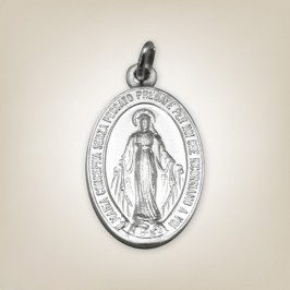 Miraculous Medal in Aluminium