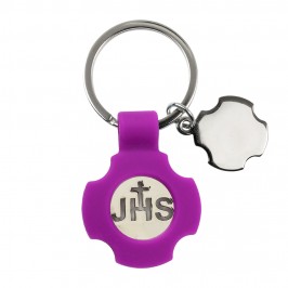 Rubber Keychain JHS