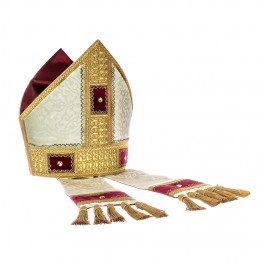 Elegant Mitre with Decorations