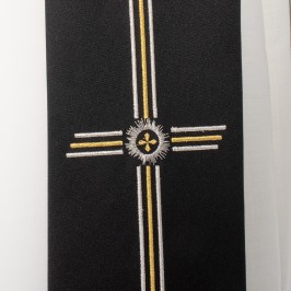 Black Diaconal Stole