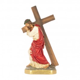 Statue of Jesus with Cross...