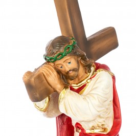 Statue of Jesus with Cross...