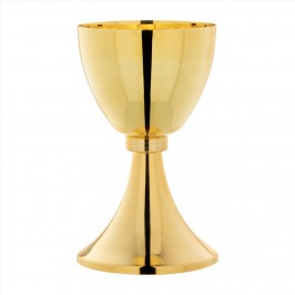 Chalice in Golden Brass