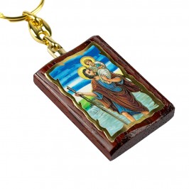 Keychain Saint Cristopher