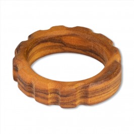 Rosary Ring in Wood