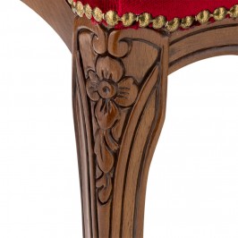 Baroque Chair in Wood and...