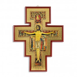 Saint Damian Cross h 40 cm