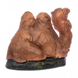 Seated Camel in Plaster 15 cm