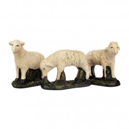 Sheep Plaster Nativity...