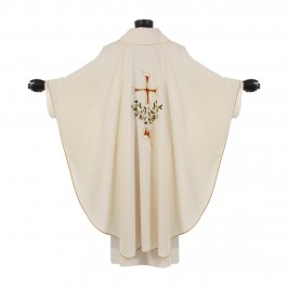 Embroidered Ivory Chasuble