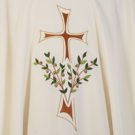 Embroidered Ivory Chasuble