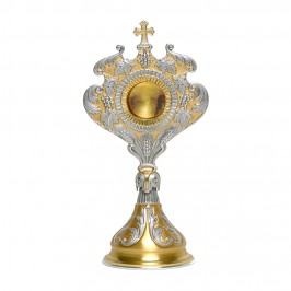 Reliquary in Chiseled Brass