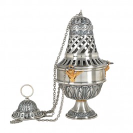 Thurible with Boat in Brass