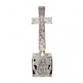 Altar Crucifix in Metal