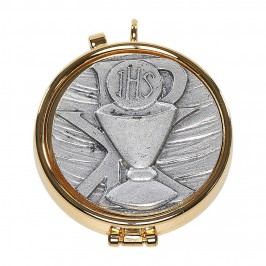 Eucharist Pyx in Brass