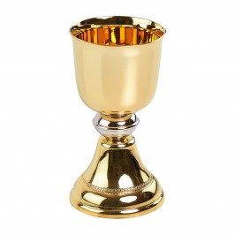 Chalice in Golden Brass