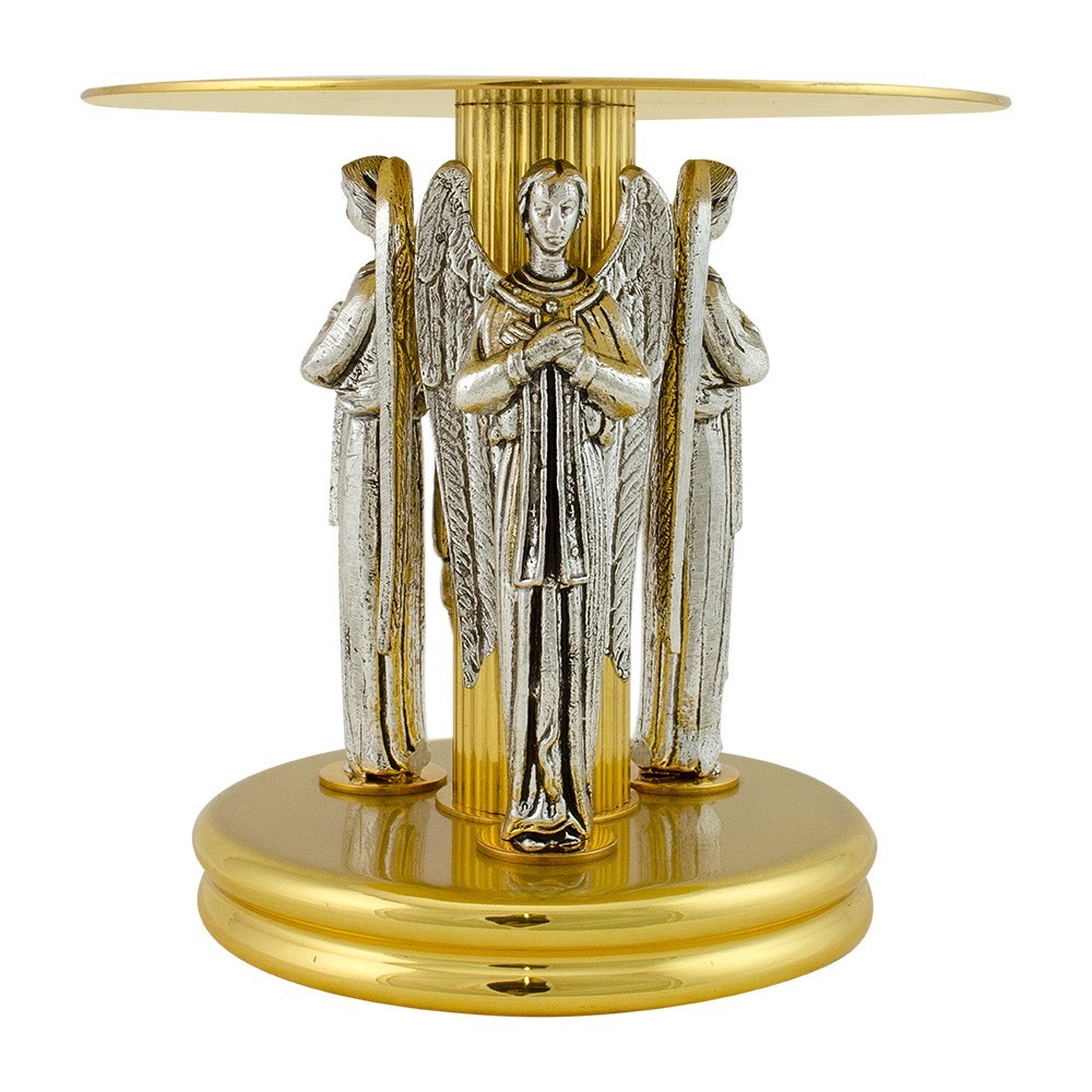 Decorated monstrance stand