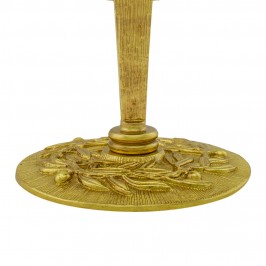 Reliquary in Golden Brass