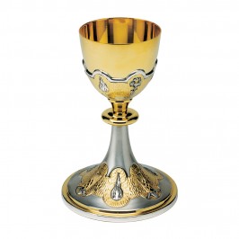 Chalice in Two-tone Brass