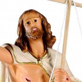 Risen Jesus Statue in Plaster