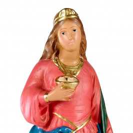 Saint Lucy Statue in Plaster