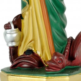 Saint Martha Statue in Plaster