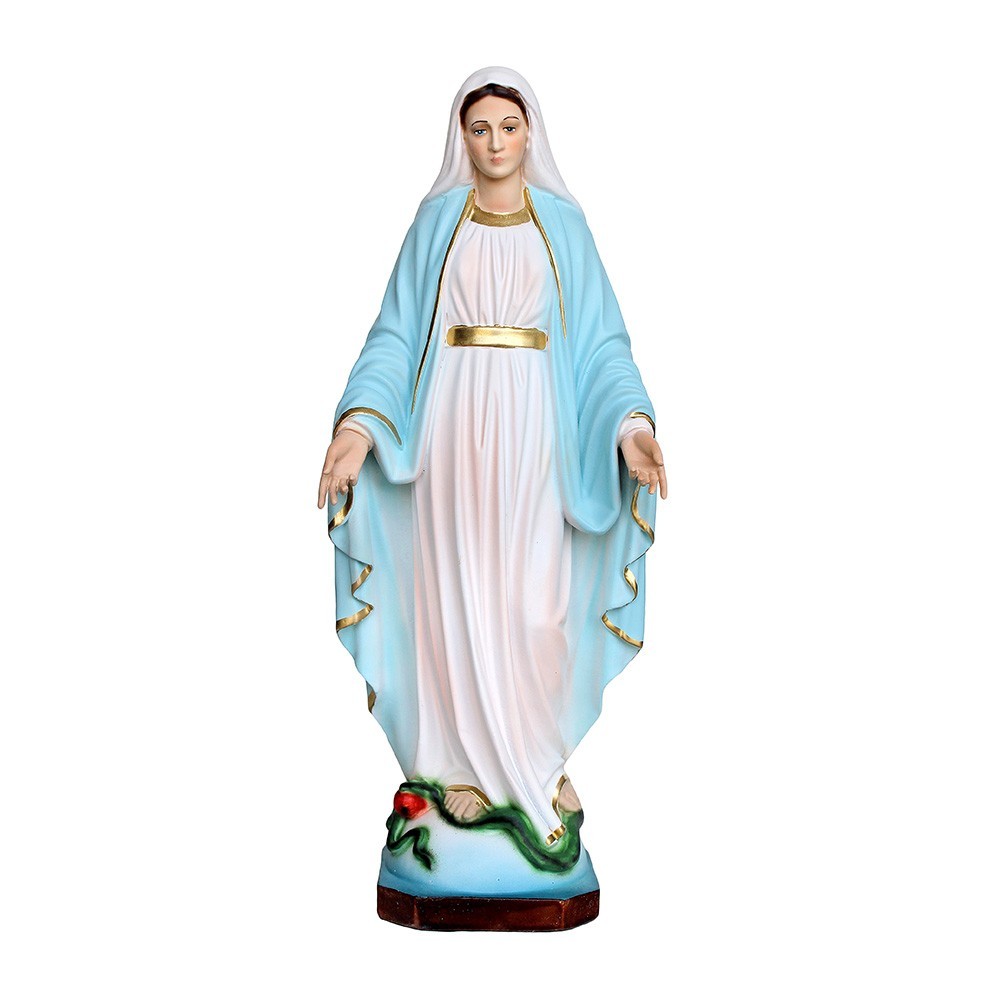 Resin statue of Our Lady of Miracles