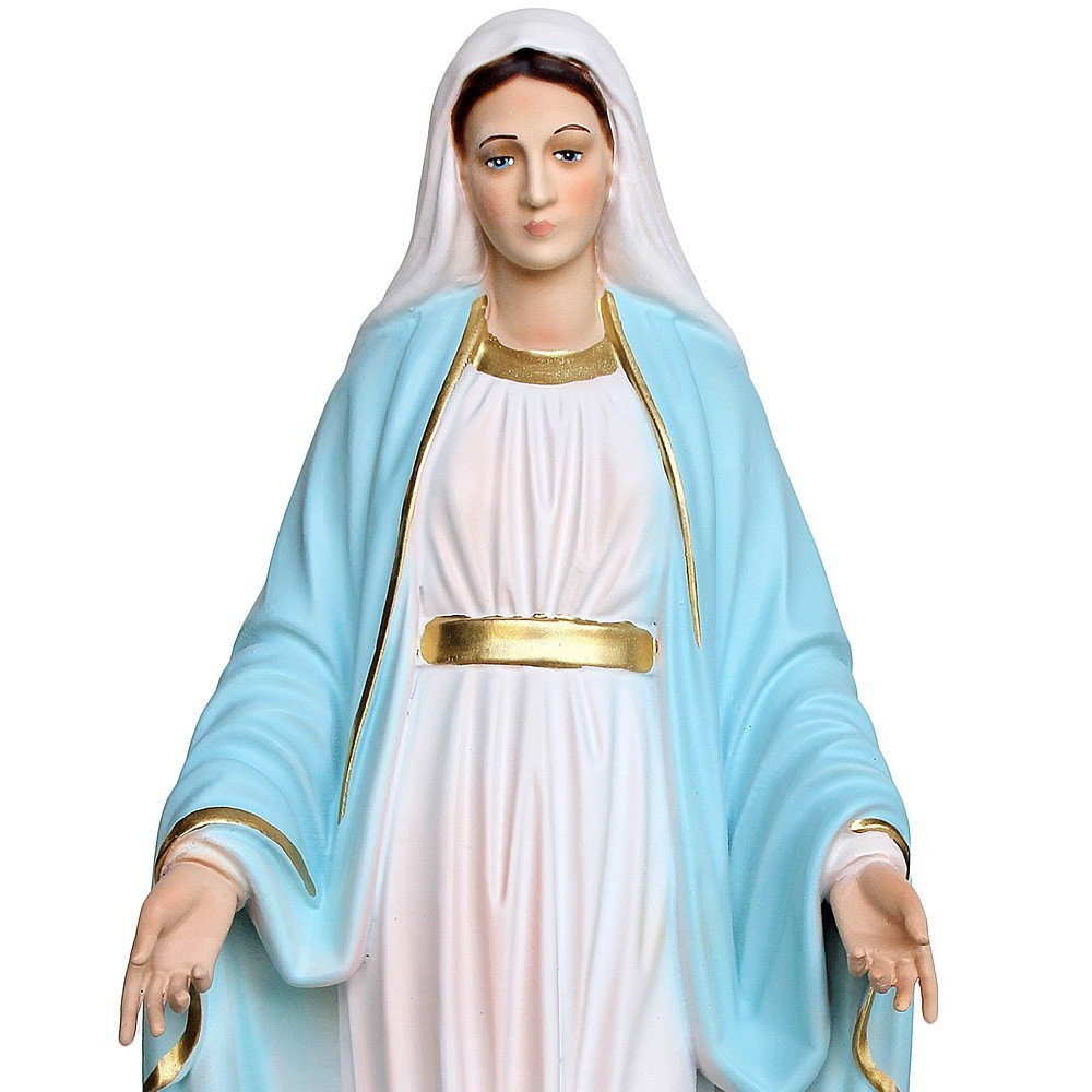 Resin statue of Our Lady of Miracles