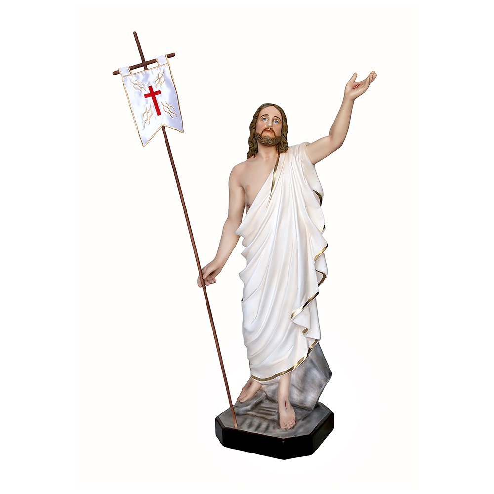 Risen Jesus Statue in Fiberglass