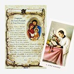 Holy Cards with Prayers